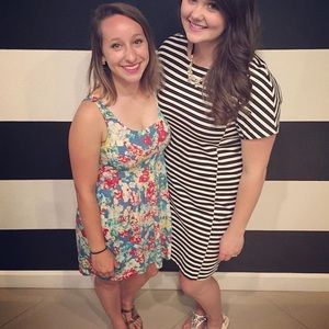 Vintage floral dress